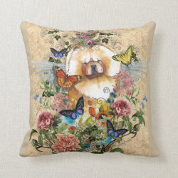ANGELS AMONG US Chow pillows choose fabric