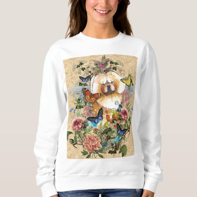 ANGELS AMONG US Chow shirts-choose style Sweatshirt (Front)