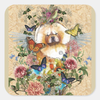 ANGELS AMONG US Chow stickers 2 sizes
