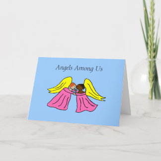 Angels Among Us - Holiday greeting card