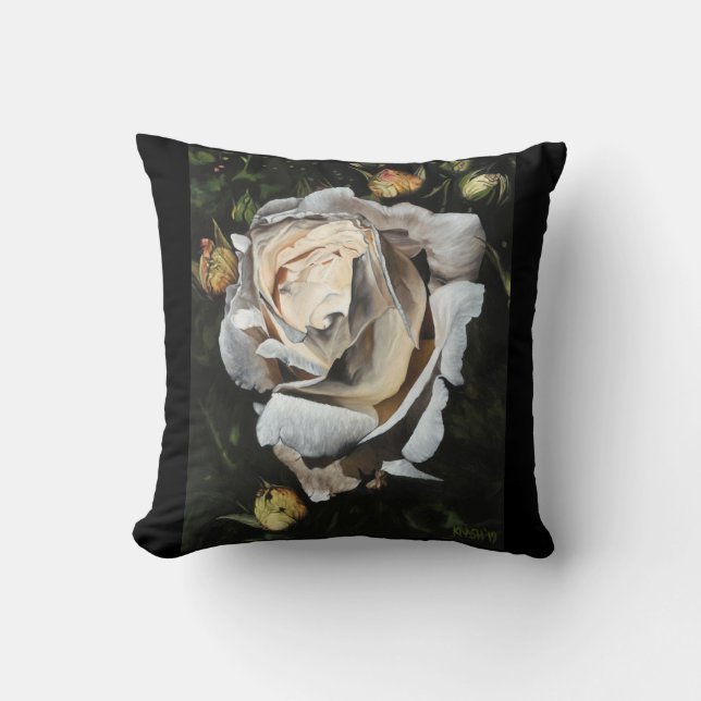 Angels Among Us Throw Pillow (Front)