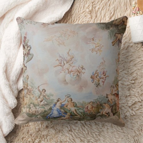 Angels and Archangels Throw Pillow