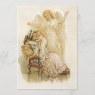 Angels and Babies Invitation