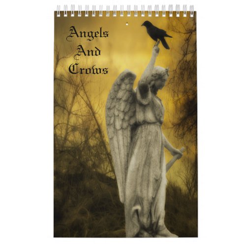 Angels And Crows Calendar
