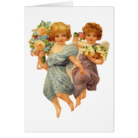 Angels and Flowers Cards (Front)