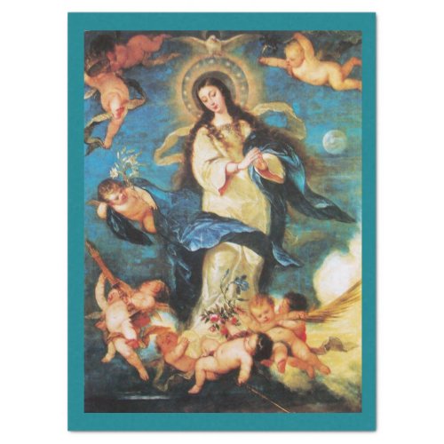 Angels and Immaculate Conception of Virgin Tissue Paper