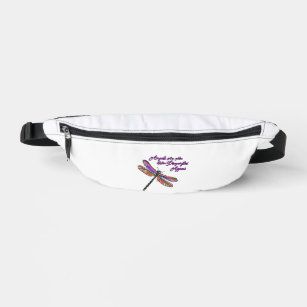 Angels Appear When Dragonflies Are Near - Fanny Pack