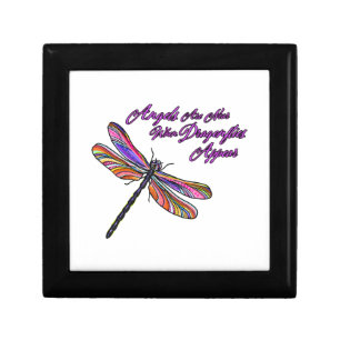 Angels Appear When Dragonflies Are Near - Gift Box