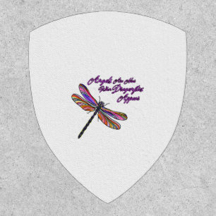 Angels Appear When Dragonflies Are Near - Patch