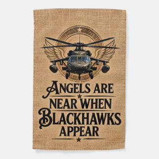 Angels Are Near When Blackhawks Appear | UH-60 Garden Flag