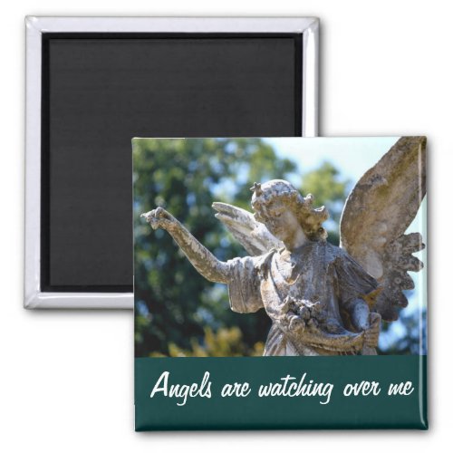 Angels Are Watching Over Me Magnet
