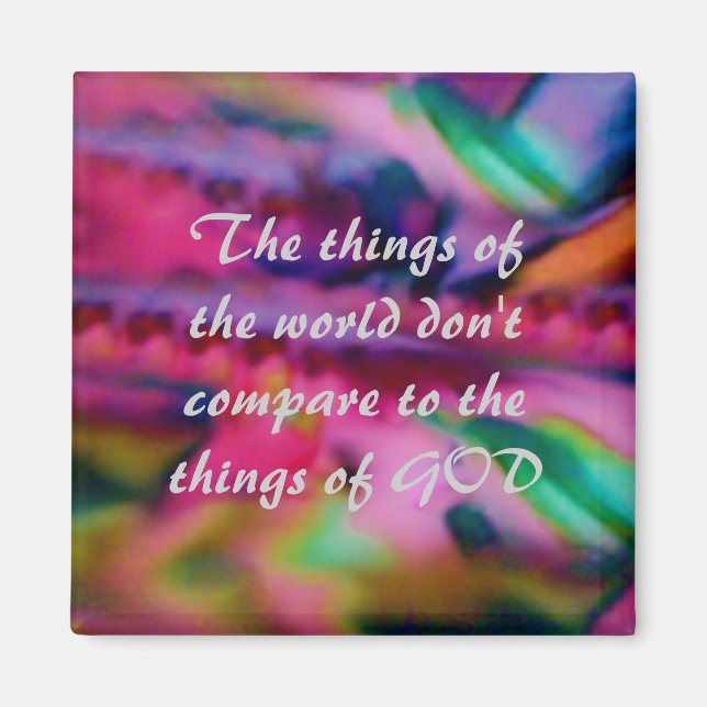 Angels Ascending Inspirational Quotes Virtue Art Magnet (Front)