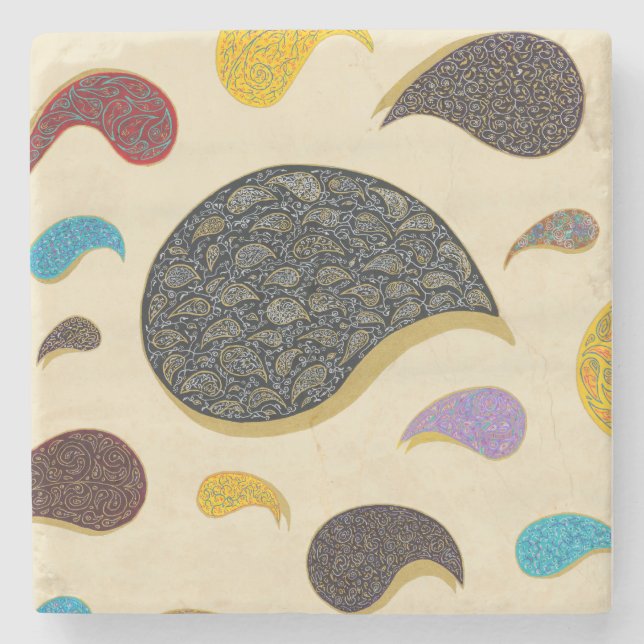 Angels Ascending - Marble Stone Coaster (Front)