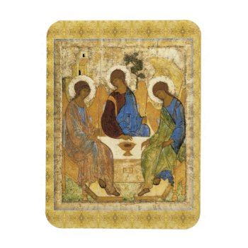 Angels At Mamre Trinity Magnet by justcrosses at Zazzle