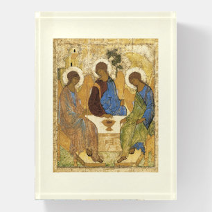 Angels At Mamre Trinity Paperweight
