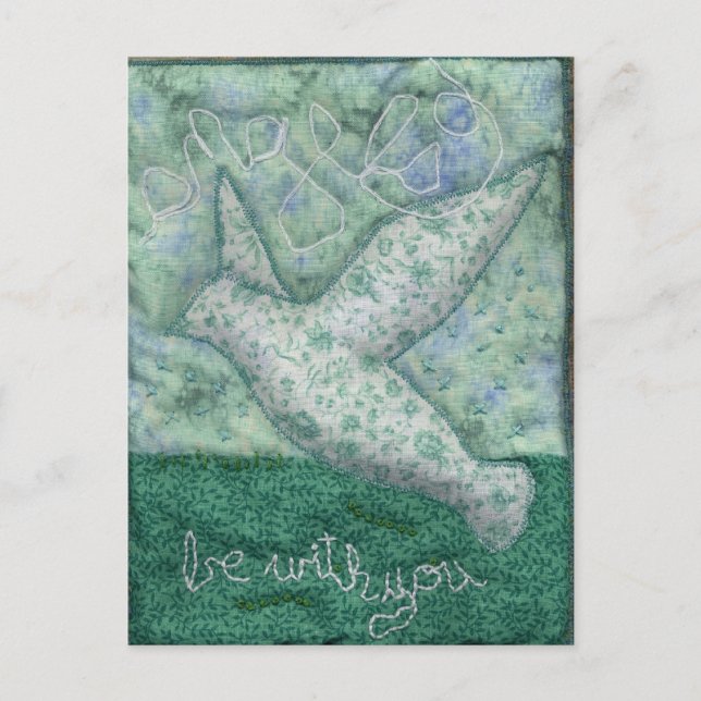 "angels be with you" post card (Front)