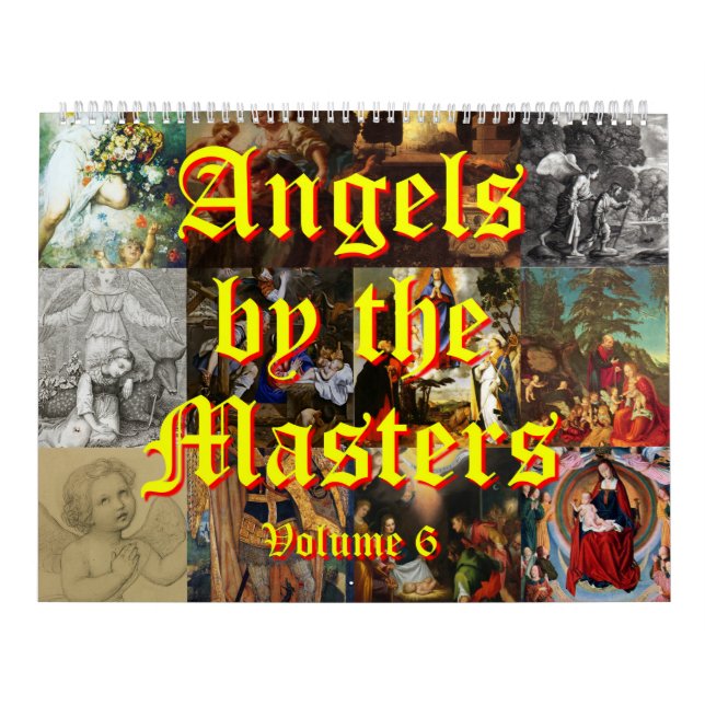 Angels By the Masters Volume 6 Calendar (Cover)