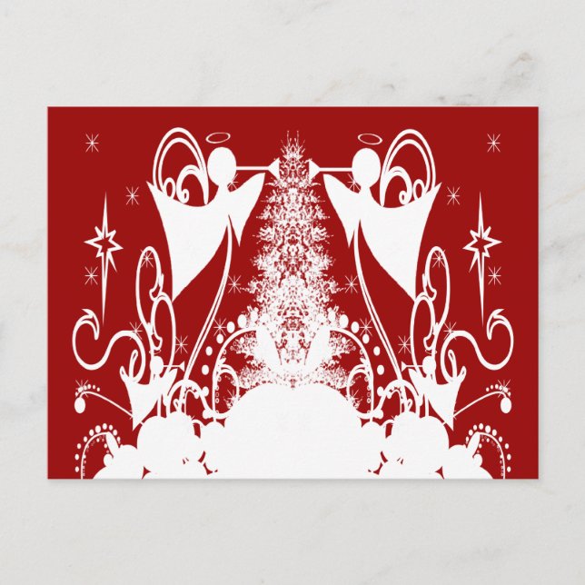 Angels Change Colors - Customized Postcard (Front)