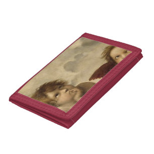 Angels Cherubs Raphael Santi Sistine Madonna Sweet Tri-fold Wallet