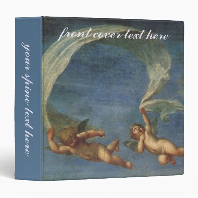 Angels Detail from Adonis Led by Cupids by Albani Binder (Front/Spine)