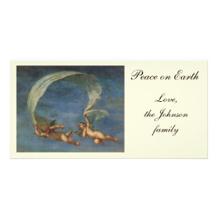 Angels Detail from Adonis Led by Cupids by Albani Card