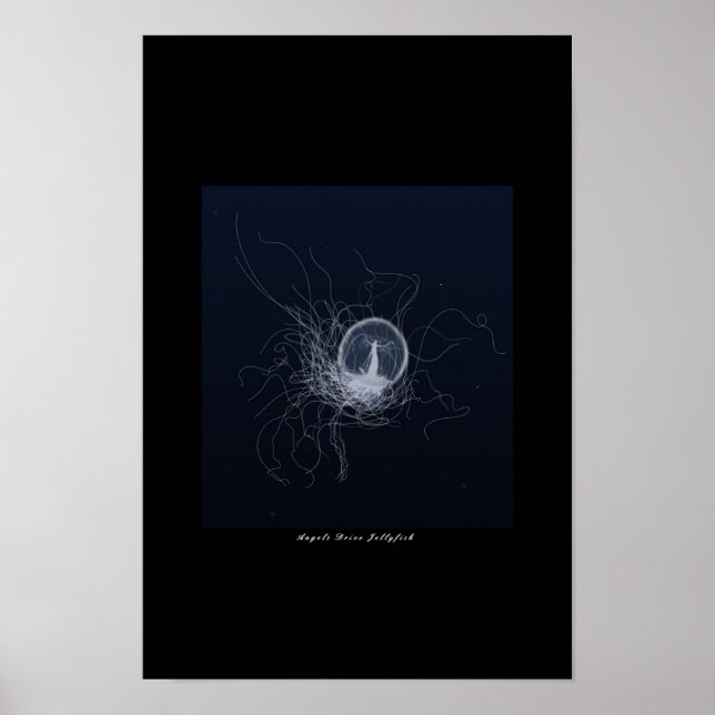 angels drive jellyfish poster (Front)