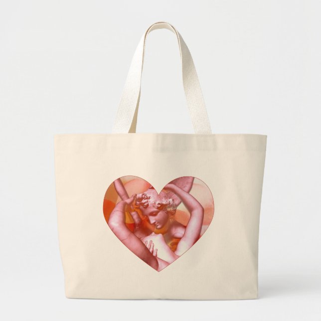 Angels Embrace Large Tote Bag (Front)