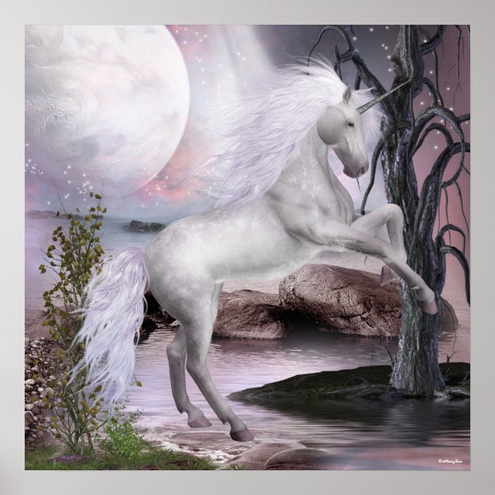 Angels Fae Unicorns Print