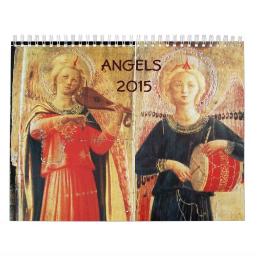 ANGELS  FINE ART COLLECTION   2015 CALENDAR