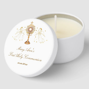 angels First Communion Mini Candle Favors