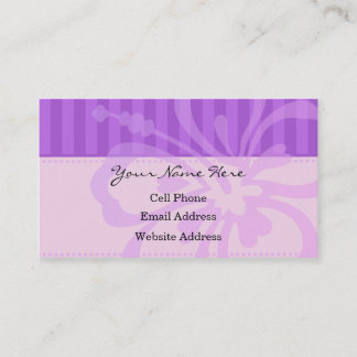 Angels Flower Casual Profile Business Card