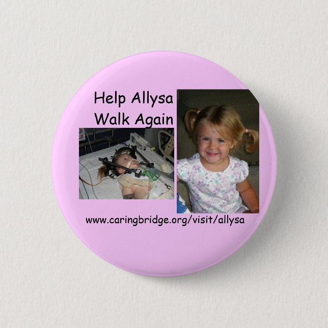 Angels for Allysa Button (Front)