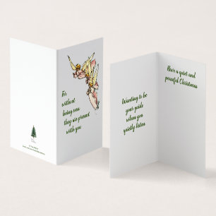 Angels From Clouds with Saying of Comfort for You