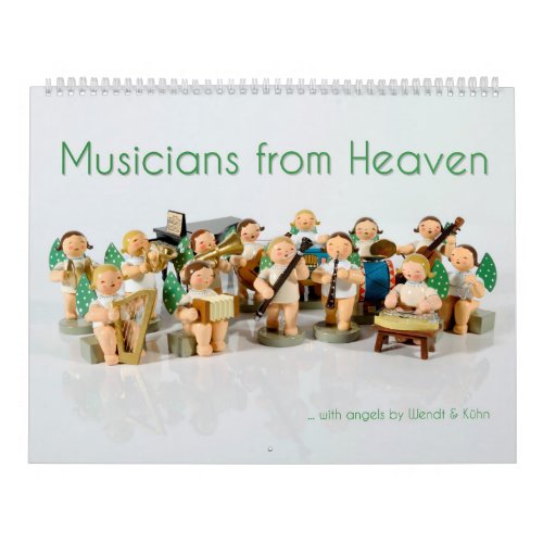 Angels From the Ore Mountains Making Music Calendar