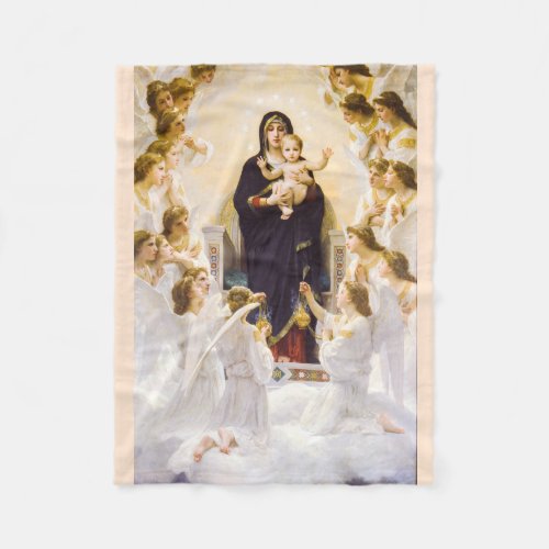 Angels From The Realm of Glory Fleece Blanket