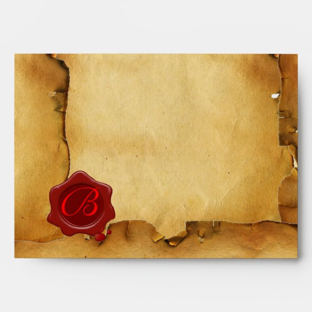 Angels Gathering Flowers in a Heavenly Landscape Envelope (Front)