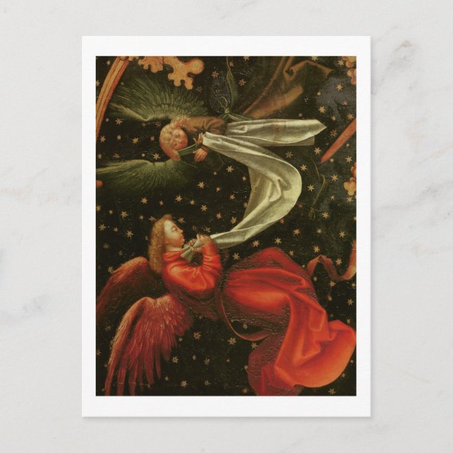 Angels, Hans Holbein Vintage Renaissance Fine Art Postcard (Front)