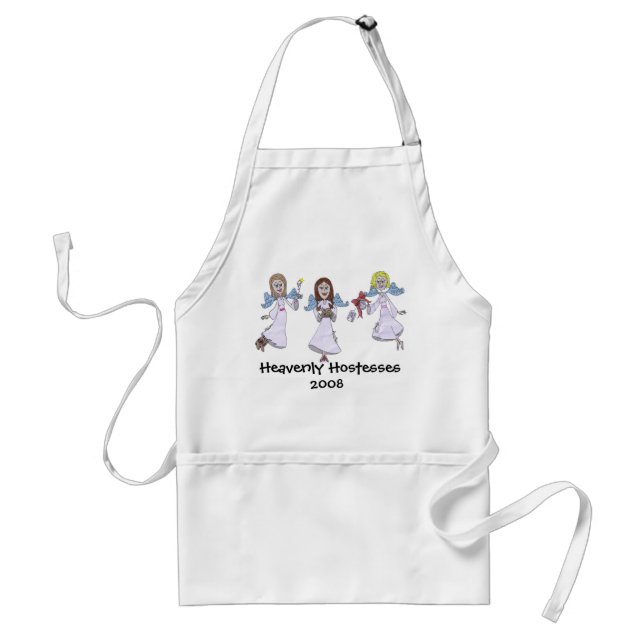 angels, Heavenly Hostesses, 2008 Adult Apron (Front)