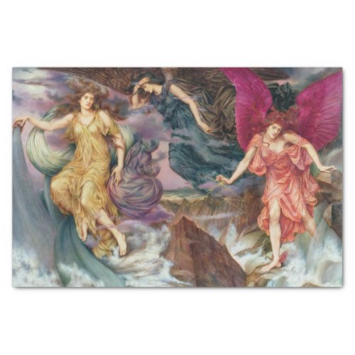 Angels in Stormy Weather Tissue Paper