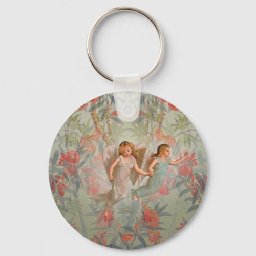 Angels in the Garden Keychain