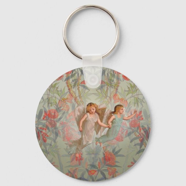 Angels in the Garden Keychain (Front)