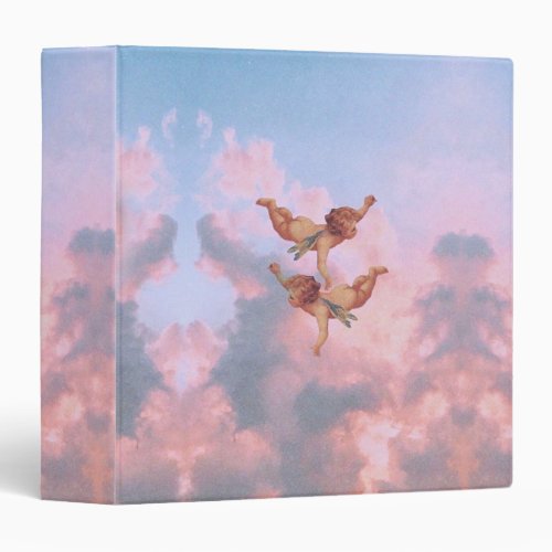 Angels in the sky 3 ring binder
