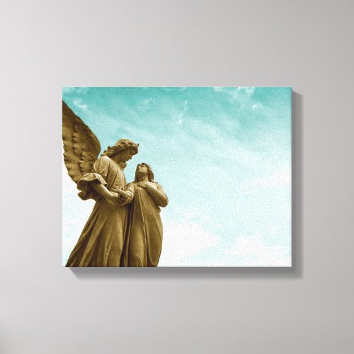 Angels in the Sky Canvas Print