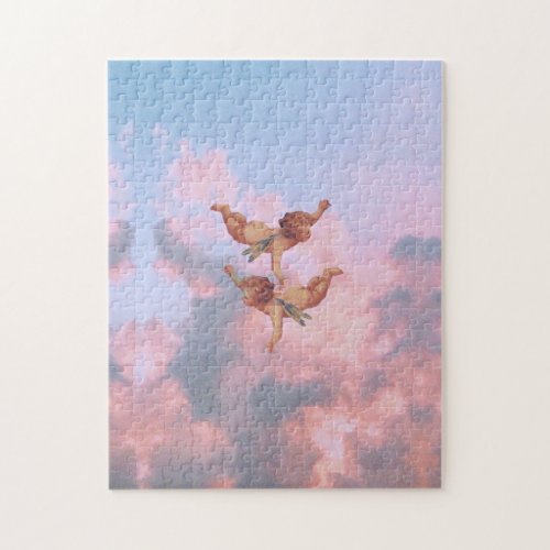 Angels in the sky jigsaw puzzle