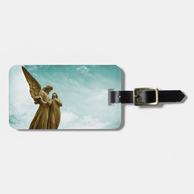 Angels in the Sky Luggage Tag (Front Horizontal)