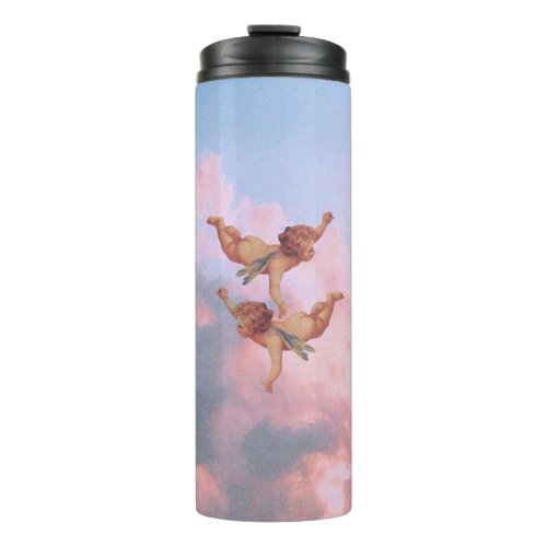 Angels in the sky thermal tumbler