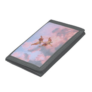 Angels in the sky tri-fold wallet