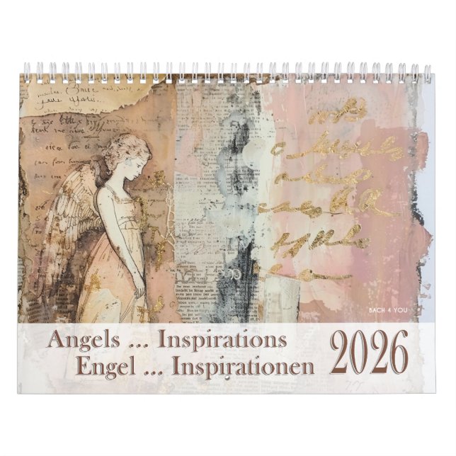 Angels Inspirations – Engel Inspirationen 2026 Calendar (Cover)