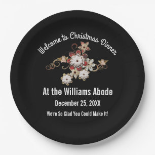 Angels, Jewels & Sparkling Flowers Design Paper Pl Plates