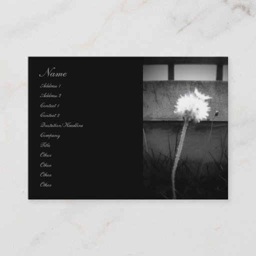 Customizable Angel's Kiss Business Card